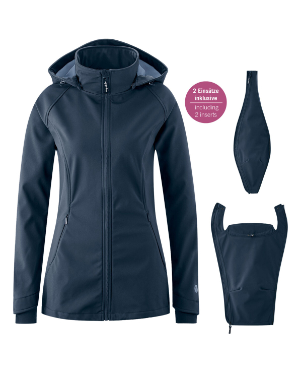 Alternativ vy av Mamalila - Softshell Babywearing Jacket Allrounder - Navy