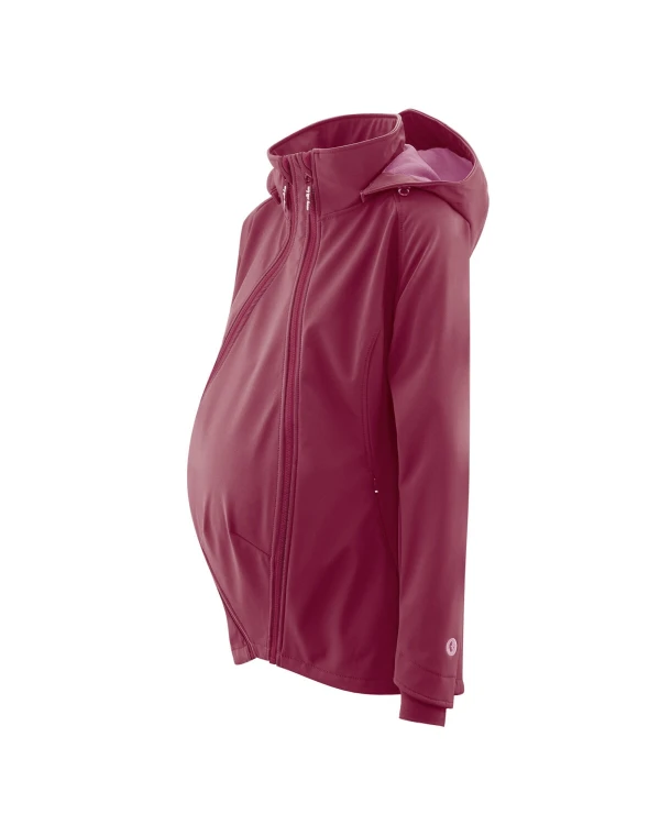 Mamalila - Softshell Babywearing Jacket Allrounder - Berry