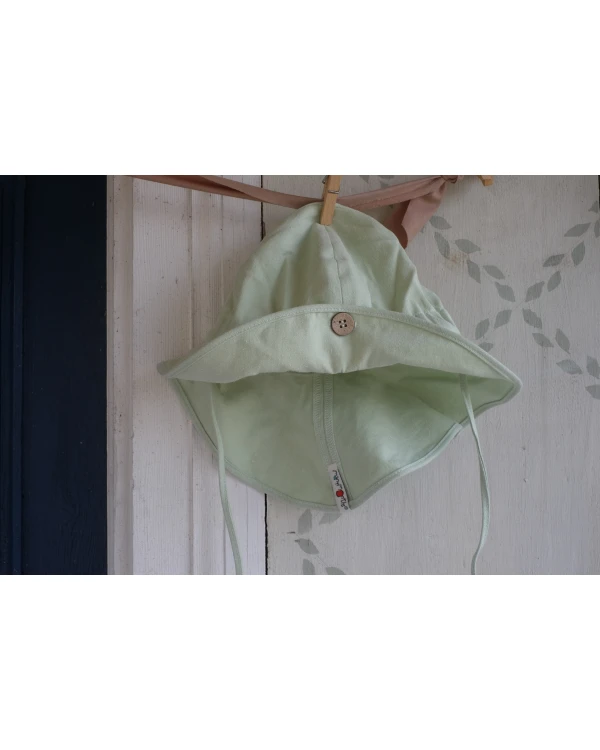 Solhatt - 55% hampa/45% ekologisk bomull - Light Jade - Original - Many Months