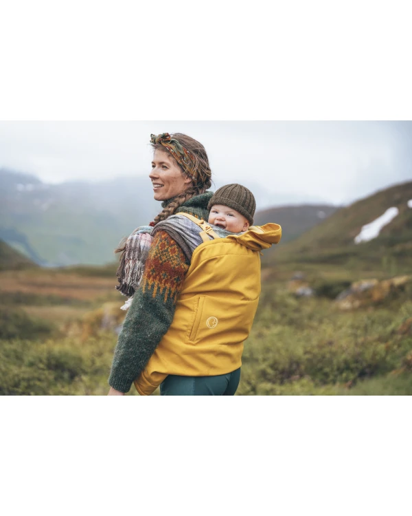 Softshell Babywearing Cover Allrounder - Regn/Vindskydd