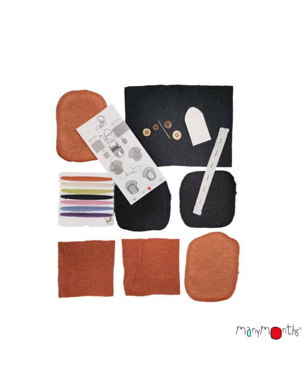 Alternativ vy av Lagningskit, Repairkit - Ullribb / Hampabomull - Many Months