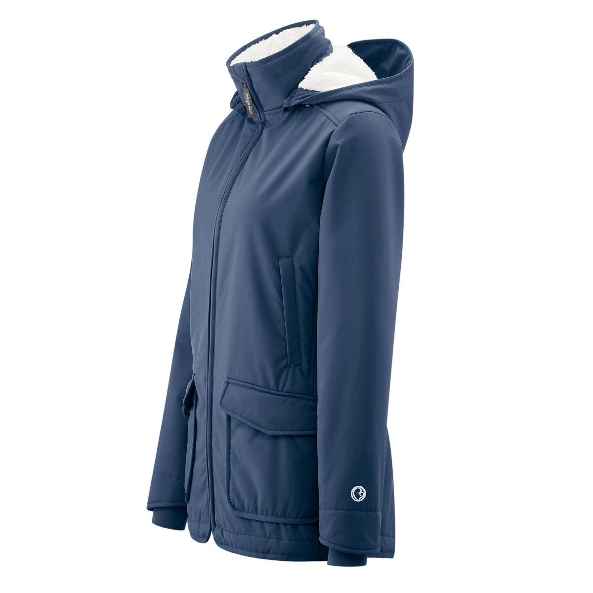 Allweather Babywearing Jacket Cosy Allrounder - Navy - Medium - Mamalila - Bild 12