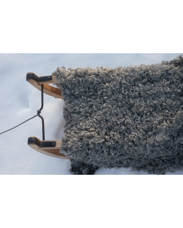 Vegetabiliskt garvat lammskinn från Gotlandsfår - 100 cm