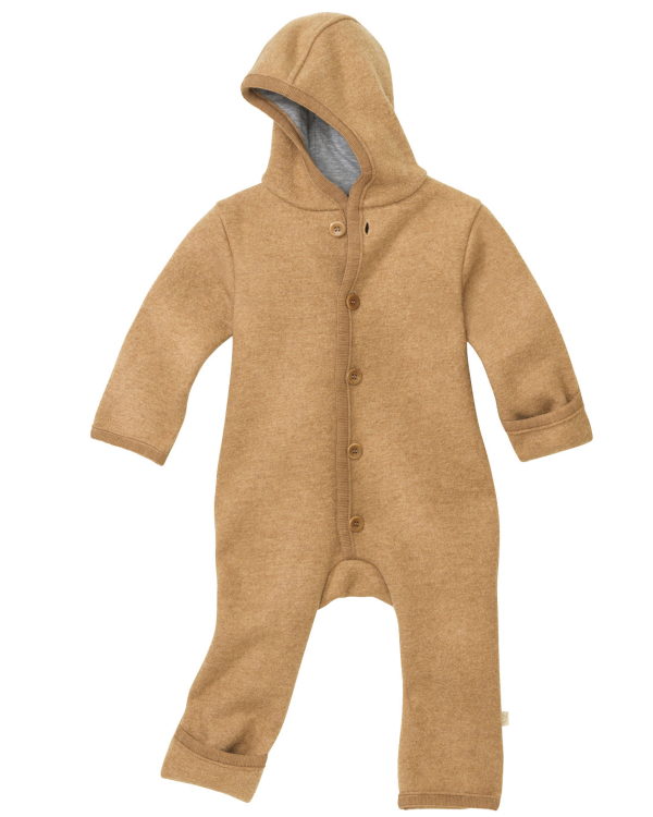 Overall i 100 % ekologisk kokt ull - Caramel - Disana