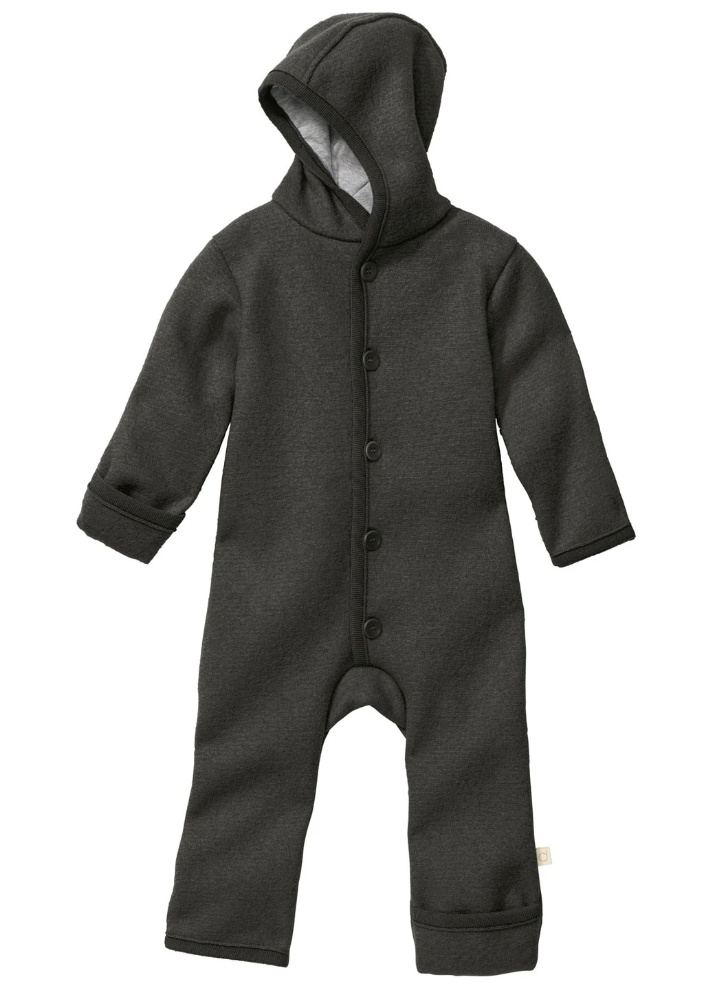 Overall i 100 % ekologisk kokt ull - Anthracite - Disana