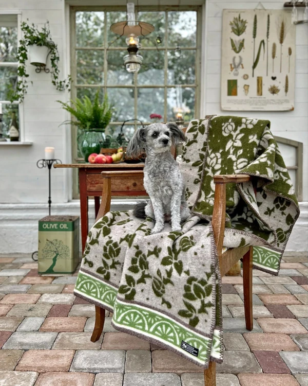 Ullfilt JUGEND - 100 % lammull - Grön - Kerstin Landström Design