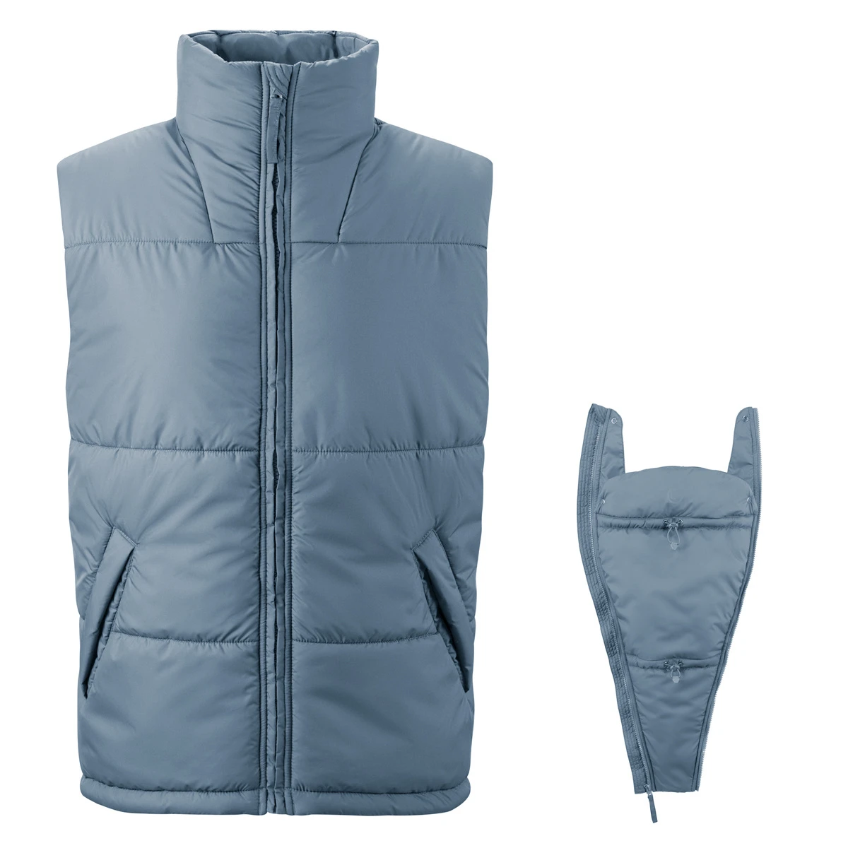 Babywearing vest - Stockholm - Blå - Unisex - Mamalila