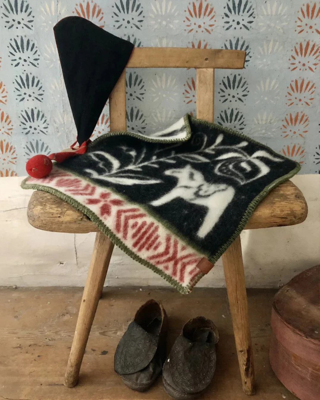 Sittunderlag DALARNA – 100 % lammull - Kerstin Landström Design