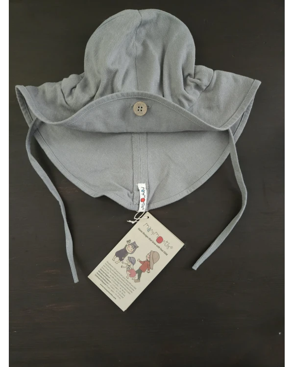 Solhatt - hampa/ekologisk bomull - Grey - Many Months