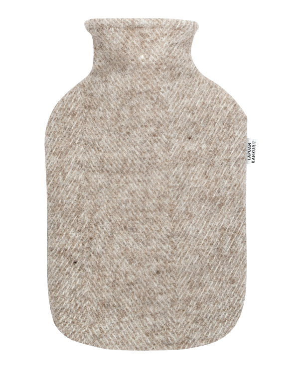 Alternativ vy av Varmvattenflaska 2 liter - Ullöverdrag - Lapuan Kankurit - Beigemelerad