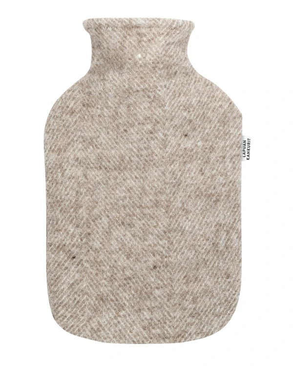 Alternativ vy av Varmvattenflaska 2 liter - Ullöverdrag - Lapuan Kankurit - Beigemelerad