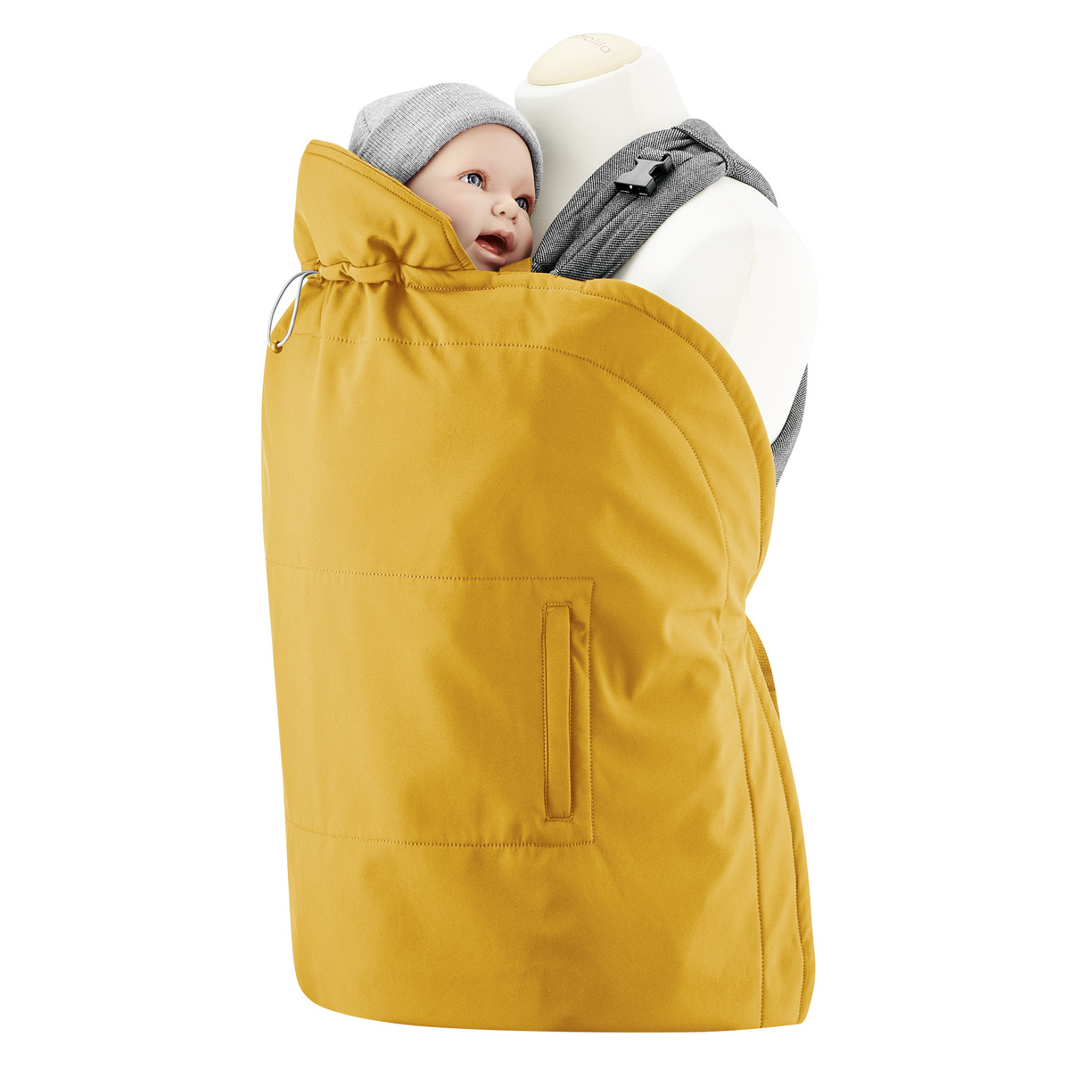 Softshell Babywearing Cover Allrounder - Regn/Vindskydd - Bild 10