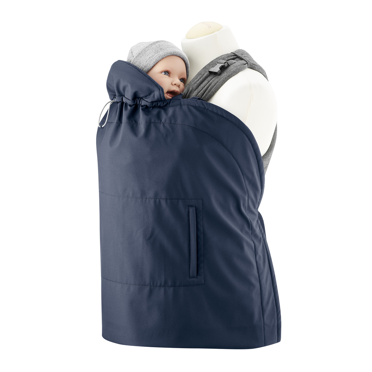 Softshell Babywearing Cover Allrounder - Regn/Vindskydd - Bild 9