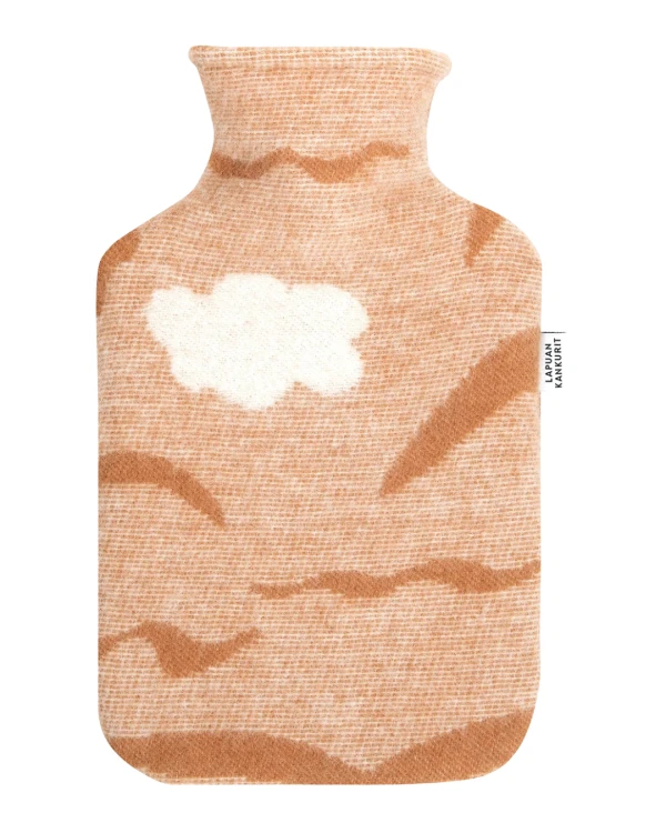 Alternativ vy av Varmvattenflaska 2 liter - Ullöverdrag - Lapuan Kankurit - Kanel/Vit